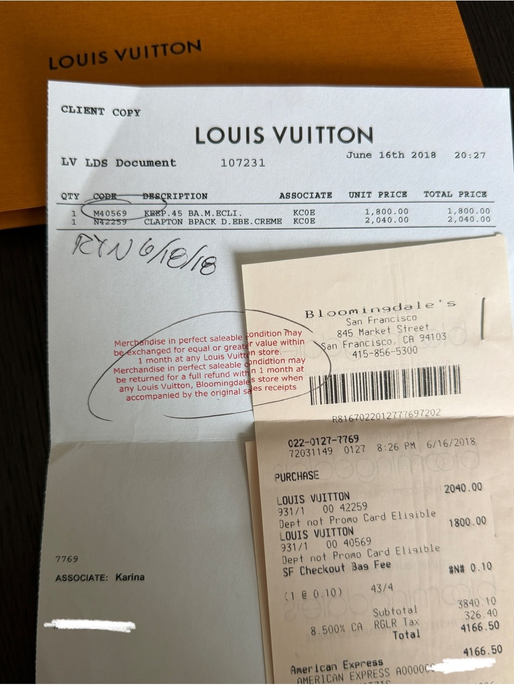 Louis Vuitton Clapton Canvas Multi-Way Bag Backpack - Picture 12 of 12